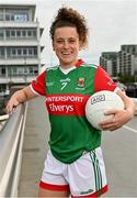 14 June 2022; AIG ambassador and Mayo footballer Kathryn Sullivan in attendance at the launch of AIG’s new &quot;For Times Like These&quot; campaign at AIG Ireland’s offices in Dublin. In addition, AIG also announced their LGFA member and player car insurance offer of 25% off for players and 15% off for all members across the country at www.aig.ie/lgfa. Photo by Sam Barnes/Sportsfile