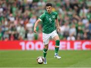 11 June 2022; John Egan of Republic of Ireland during the UEFA Nations League B group 1 match between Republic of Ireland and Scotland at the Aviva Stadium in Dublin. Photo by Stephen McCarthy/Sportsfile