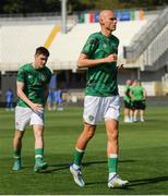 14 June 2022; Will Smallbone of Republic of Ireland before the UEFA European U21 Championship Qualifying group F match between Italy and Republic of Ireland at Stadio Cino e Lillo Del Duca in Ascoli Piceno, Italy. Photo by Eóin Noonan/Sportsfile