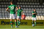 14 June 2022; Conor Coventry of Republic of Ireland reacts after his side concede their second goal during the UEFA European U21 Championship Qualifying group F match between Italy and Republic of Ireland at Stadio Cino e Lillo Del Duca in Ascoli Piceno, Italy. Photo by Eóin Noonan/Sportsfile
