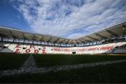 14 June 2022; A general view of the LKS Stadium before the UEFA Nations League B group 1 match between Ukraine and Republic of Ireland at LKS Stadium in Lodz, Poland. Photo by Stephen McCarthy/Sportsfile