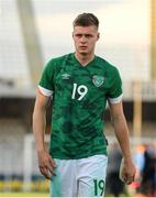 14 June 2022; Evan Ferguson of Republic of Ireland after the UEFA European U21 Championship Qualifying group F match between Italy and Republic of Ireland at Stadio Cino e Lillo Del Duca in Ascoli Piceno, Italy. Photo by Eóin Noonan/Sportsfile