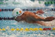 14 June 2022; Barry McClements of Ireland in action during the final of the 100m butterfly S9 class on day three of the 2022 World Para Swimming Championships at the Complexo de Piscinas Olímpicas do Funchal in Madeira, Portugal. Photo by Ian MacNicol/Sportsfile