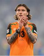 14 June 2022; Jeff Hendrick of Republic of Ireland after the UEFA Nations League B group 1 match between Ukraine and Republic of Ireland at LKS Stadium in Lodz, Poland. Photo by Stephen McCarthy/Sportsfile