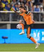 14 June 2022; Jeff Hendrick of Republic of Ireland during the UEFA Nations League B group 1 match between Ukraine and Republic of Ireland at LKS Stadium in Lodz, Poland. Photo by Stephen McCarthy/Sportsfile