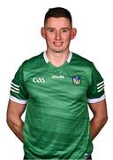 14 June 2022; Gearóid Hegarty during a Limerick hurling squad portrait session at TUS Gaelic Grounds in Limerick. Photo by David Fitzgerald/Sportsfile