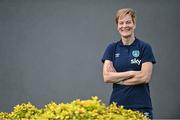 15 June 2022; Manager Vera Pauw poses for a portrait after a Republic of Ireland Women press conference at FAI Headquarters in Abbotstown, Dublin. Photo by Piaras Ó Mídheach/Sportsfile