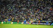 14 June 2022; Supporters during the UEFA Nations League B group 1 match between Ukraine and Republic of Ireland at LKS Stadium in Lodz, Poland. Photo by Stephen McCarthy/Sportsfile