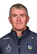 14 June 2022; Manager John Kiely during a Limerick hurling squad portrait session at TUS Gaelic Grounds in Limerick. Photo by David Fitzgerald/Sportsfile