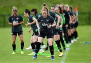 15 June 2022; Amber Barrett during a Republic of Ireland Women training session at FAI Headquarters in Abbotstown, Dublin. Photo by Piaras Ó Mídheach/Sportsfile