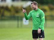 15 June 2022; Assistant manager Tom Elms during a Republic of Ireland Women training session at FAI Headquarters in Abbotstown, Dublin. Photo by Piaras Ó Mídheach/Sportsfile
