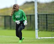 15 June 2022; Goalkeeper Grace Moloney during a Republic of Ireland Women training session at FAI Headquarters in Abbotstown, Dublin. Photo by Piaras Ó Mídheach/Sportsfile