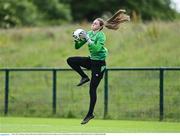 15 June 2022; Goalkeeper Megan Walsh during a Republic of Ireland Women training session at FAI Headquarters in Abbotstown, Dublin. Photo by Piaras Ó Mídheach/Sportsfile