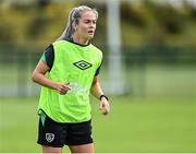 15 June 2022; Lily Agg during a Republic of Ireland Women training session at FAI Headquarters in Abbotstown, Dublin. Photo by Piaras Ó Mídheach/Sportsfile