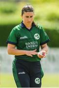 14 June 2022; Arlene Kelly of Ireland during the Women's one day international match between Ireland and South Africa at Clontarf Cricket Club in Dublin. Photo by George Tewkesbury/Sportsfile
