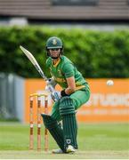 14 June 2022; Laura Wolvaardt of South Africa during the Women's one day international match between Ireland and South Africa at Clontarf Cricket Club in Dublin. Photo by George Tewkesbury/Sportsfile
