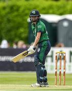 14 June 2022; Rachel Delaney of Ireland during the Women's one day international match between Ireland and South Africa at Clontarf Cricket Club in Dublin. Photo by George Tewkesbury/Sportsfile