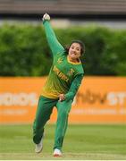 14 June 2022; Sune Luus of South Africa during the Women's one day international match between Ireland and South Africa at Clontarf Cricket Club in Dublin. Photo by George Tewkesbury/Sportsfile