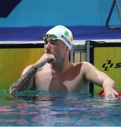 16 June 2022; Barry McClements of Ireland after the final of the 400m freestyle S9 class on day five of the 2022 World Para Swimming Championships at the Complexo de Piscinas Olímpicas do Funchal in Madeira, Portugal. Photo by Ian MacNicol/Sportsfile