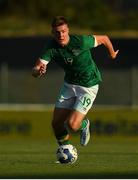 14 June 2022; Evan Ferguson of Republic of Ireland during the UEFA European U21 Championship Qualifying group F match between Italy and Republic of Ireland at Stadio Cino e Lillo Del Duca in Ascoli Piceno, Italy. Photo by Eóin Noonan/Sportsfile