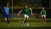 14 June 2022; Evan Ferguson of Republic of Ireland during the UEFA European U21 Championship Qualifying group F match between Italy and Republic of Ireland at Stadio Cino e Lillo Del Duca in Ascoli Piceno, Italy. Photo by Eóin Noonan/Sportsfile