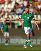 14 June 2022; Will Smallbone of Republic of Ireland during the UEFA European U21 Championship Qualifying group F match between Italy and Republic of Ireland at Stadio Cino e Lillo Del Duca in Ascoli Piceno, Italy. Photo by Eóin Noonan/Sportsfile