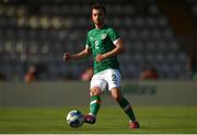 14 June 2022; Lee O'Connor of Republic of Ireland during the UEFA European U21 Championship Qualifying group F match between Italy and Republic of Ireland at Stadio Cino e Lillo Del Duca in Ascoli Piceno, Italy. Photo by Eóin Noonan/Sportsfile