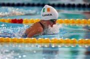 17 June 2022; Nicole Turner of Ireland in action during the heats of the 100m breaststroke SB6 class on day six of the 2022 World Para Swimming Championships at the Complexo de Piscinas Olímpicas do Funchal in Madeira, Portugal. Photo by Ian MacNicol/Sportsfile