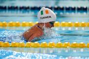 17 June 2022; Nicole Turner of Ireland in action during the heats of the 100m breaststroke SB6 class on day six of the 2022 World Para Swimming Championships at the Complexo de Piscinas Olímpicas do Funchal in Madeira, Portugal. Photo by Ian MacNicol/Sportsfile