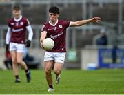 12 June 2022; Tomás Farthing of Galway during the Electric Ireland GAA Football All-Ireland Minor Championship Quarter-Final match between Dublin and Galway at O'Connor Park in Tullamore, Offaly. Photo by Piaras Ó Mídheach/Sportsfile