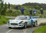 17 June 2022; James Stafford and Thomas Scallan in their Darrian T90 GTR during the Joule Donegal International Rally at Letterkenny in Donegal. Photo by Philip Fitzpatrick/Sportsfile