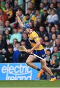 17 June 2022; Jack O'Neill of Clare celebrates scoring a point during the Electric Ireland GAA Hurling All-Ireland Minor Championship Semi-Final match between Offaly and Clare at FBD Semple Stadium in Thurles, Tipperary. Photo by Piaras Ó Mídheach/Sportsfile