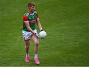 12 June 2022; Jack Keane of Mayo during the Electric Ireland GAA Football All-Ireland Minor Championship Quarter-Final match between Mayo and Kildare at O'Connor Park in Tullamore, Offaly. Photo by Piaras Ó Mídheach/Sportsfile
