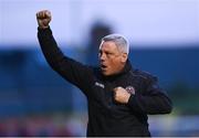 17 June 2022; Bohemians manager Keith Long after his side's victory in the SSE Airtricity League Premier Division match between Bohemians and Shelbourne at Dalymount Park in Dublin. Photo by Harry Murphy/Sportsfile