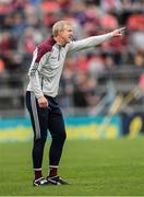 18 June 2022; Galway manager Henry Shefflin issues instructions during the GAA Hurling All-Ireland Senior Championship Quarter-Final match between Galway and Cork at the FBD Semple Stadium in Thurles, Tipperary. Photo by Ray McManus/Sportsfile