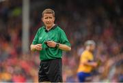 18 June 2022; Referee Colm Lyons during the GAA Hurling All-Ireland Senior Championship Quarter-Final match between Clare and Wexford at the FBD Semple Stadium in Thurles, Tipperary. Photo by Ray McManus/Sportsfile