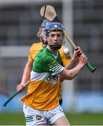17 June 2022; Leigh Kavanagh of Offaly during the Electric Ireland GAA Hurling All-Ireland Minor Championship Semi-Final match between Offaly and Clare at FBD Semple Stadium in Thurles, Tipperary. Photo by Piaras Ó Mídheach/Sportsfile