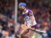 18 June 2022; Wexford goalkeeper Mark Fanning celebrates after scoring his side's second goal during the GAA Hurling All-Ireland Senior Championship Quarter-Final match between Clare and Wexford at the FBD Semple Stadium in Thurles, Tipperary. Photo by Daire Brennan/Sportsfile