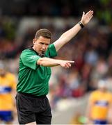 18 June 2022; Referee Colm Lyons during the GAA Hurling All-Ireland Senior Championship Quarter-Final match between Clare and Wexford at the FBD Semple Stadium in Thurles, Tipperary. Photo by Ray McManus/Sportsfile