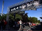 18 June 2022; Eric Casserly crosses the line to finish during the Dunshaughlin 10km Kia Race Series in Dunshaughlin, Co Meath. Photo by David Fitzgerald/Sportsfile