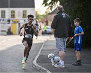 18 June 2022; Efrem Gidey of Clonliffe Harriers AC during the Dunshaughlin 10km Kia Race Series in Dunshaughlin, Co Meath. Photo by David Fitzgerald/Sportsfile