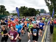 19 June 2022; A general view of the start during the Irish Life Dublin Race Series – Tallaght 5 Mile at Tallaght in Dublin. Photo by David Fitzgerald/Sportsfile