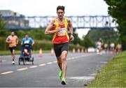 19 June 2022; Tomas Fitzpatrick of Tallaght AC during the Irish Life Dublin Race Series – Tallaght 5 Mile at Tallaght in Dublin. Photo by David Fitzgerald/Sportsfile