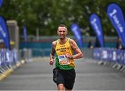 19 June 2022; Anthony O'Roure of Brothers Pearse AC during the Irish Life Dublin Race Series – Tallaght 5 Mile at Tallaght in Dublin. Photo by David Fitzgerald/Sportsfile