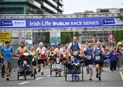 19 June 2022; A general view of the start during the Irish Life Dublin Race Series – Tallaght 5 Mile at Tallaght in Dublin. Photo by David Fitzgerald/Sportsfile