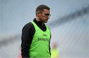 19 June 2022; Sligo manager Tony McEntee before the Tailteann Cup Semi-Final match between Sligo and Cavan at Croke Park in Dublin. Photo by George Tewkesbury/Sportsfile