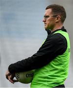 19 June 2022; Sligo manager Tony McEntee before the Tailteann Cup Semi-Final match between Sligo and Cavan at Croke Park in Dublin. Photo by George Tewkesbury/Sportsfile