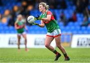 19 June 2022; Fiona McHale of Mayo during the TG4 All-Ireland SFC Group A Round 2 match between Cavan and Mayo at Glennon Brothers Pearse Park in Longford. Photo by Ben McShane/Sportsfile