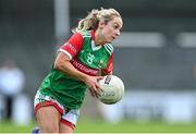 19 June 2022; Lisa Cafferky of Mayo during the TG4 All-Ireland SFC Group A Round 2 match between Cavan and Mayo at Glennon Brothers Pearse Park in Longford. Photo by Ben McShane/Sportsfile