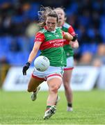 19 June 2022; Tamara O'Connor of Mayo during the TG4 All-Ireland SFC Group A Round 2 match between Cavan and Mayo at Glennon Brothers Pearse Park in Longford. Photo by Ben McShane/Sportsfile
